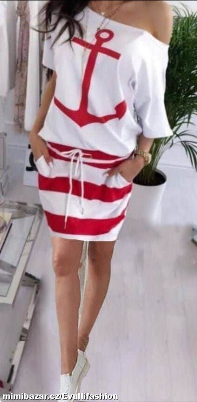 Námořnické šaty vel. S/M