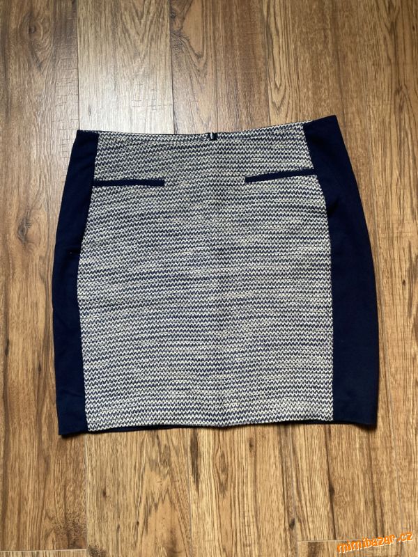 Modro-bílá sukně zn. ESPRIT (vel. 40)