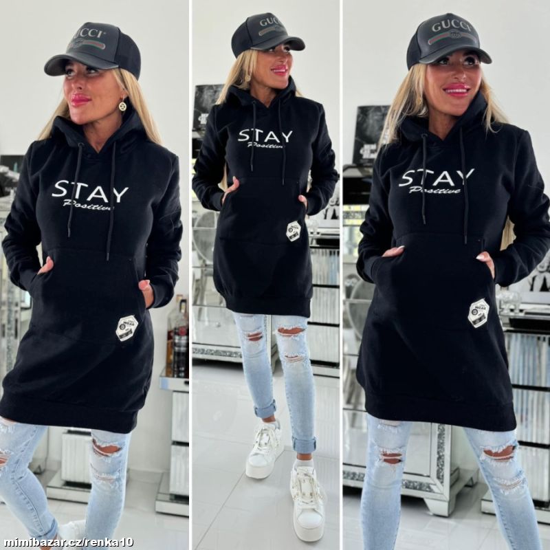 Dámská mikina STAY POSITIVE - skladem