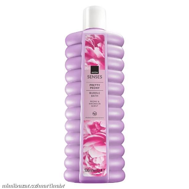 Pěna do koupele s vůní pivoňky a magnolie