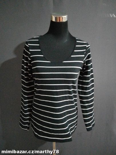 VÝPRODEJ : TRIKO S PROUŽKEM, VEL.M