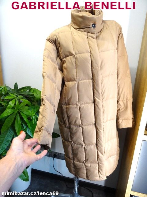 LUXUSNÍ PÉŘOVÝ KABÁT !!