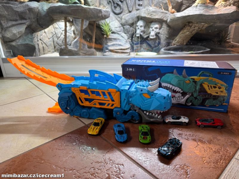 DINO truck auto + autíčka