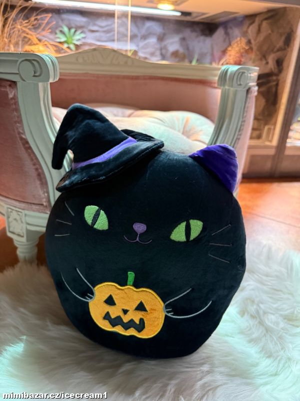 3D Halloween kočička