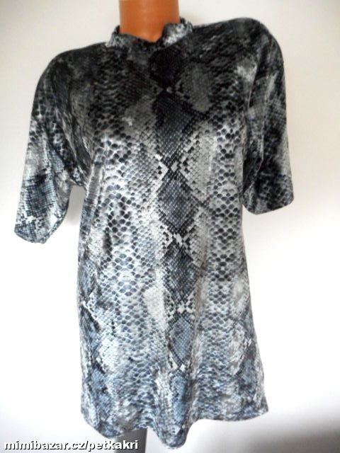 šedo černé sametové šaty uk 6 naše 36-38