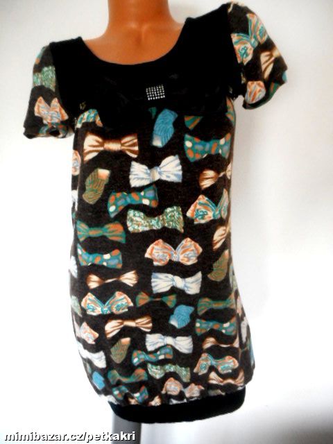 mašličkové svetříkové šaty vel. S