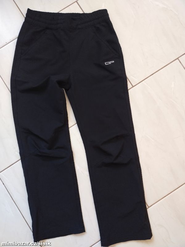 Letní softshellové kalhoty 116/122 Alpine Pro