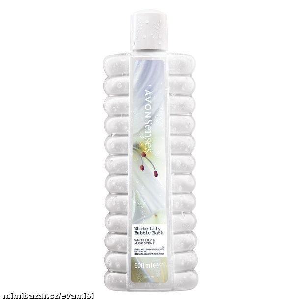 Pěna do koupele s vůní bílé lilie a mošusu 1000ml