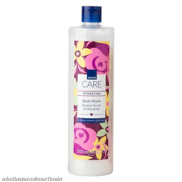 Hydratační sprchový gel s glycerinem a vůní jasmín