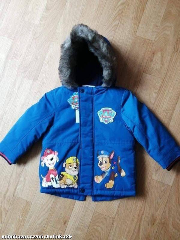 Zimní chlapecká bunda F&F s Paw Patrol