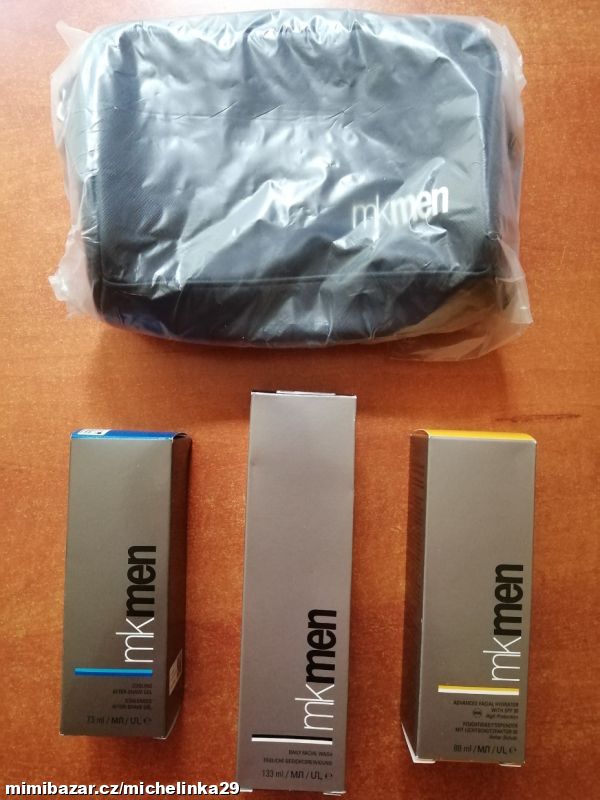 Kosmetická taštička se třemi produkty Men