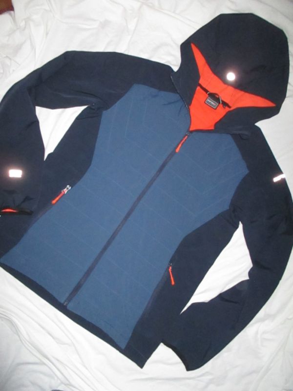 Pánská funkční softshell hybrid bunda vel 50/M