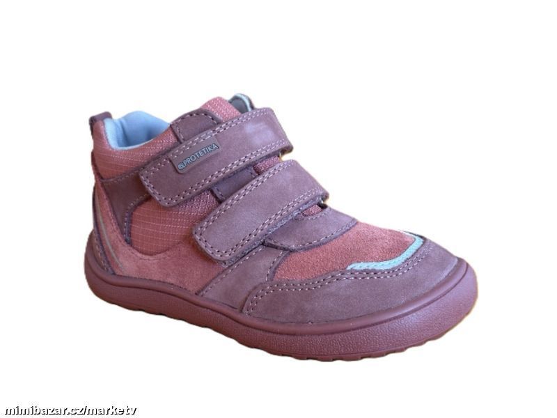 Dívčí barefootové boty Protetika Banet terakota