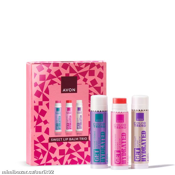 SADA BALZÁMŮ NA RTY V DÁRKOVÉM BALENÍ