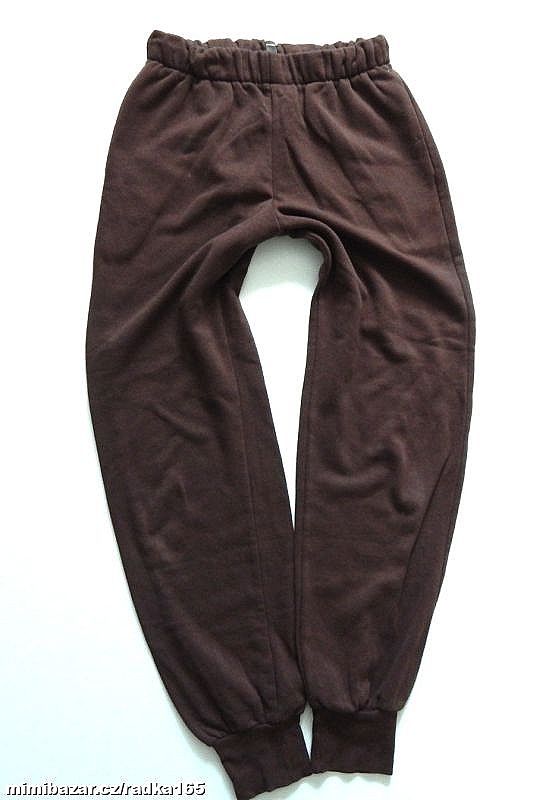 Měkké teplejší tepláky vel.XS