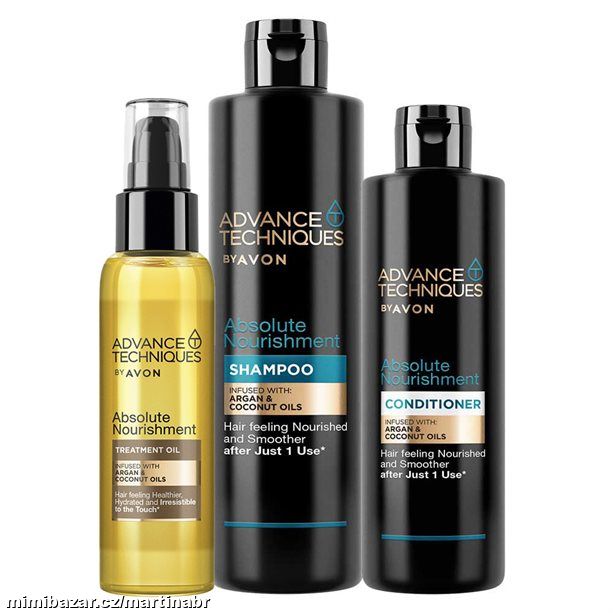 Vyživující sada s arganovým a kokosovým olejem