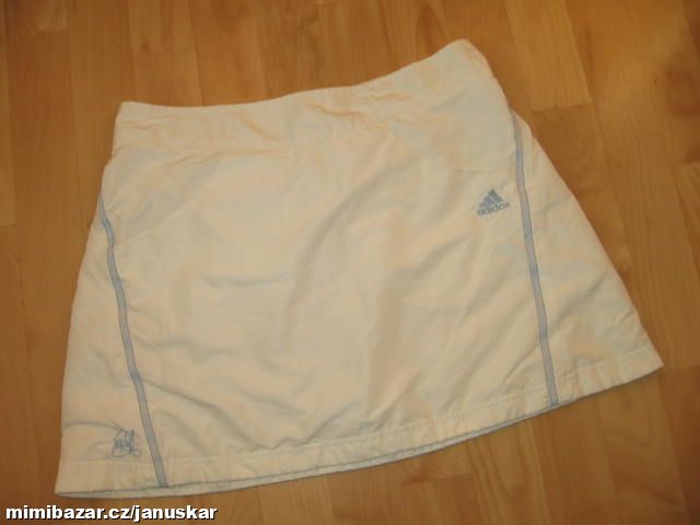 Sportovní bílá sukně Adidas Climalite