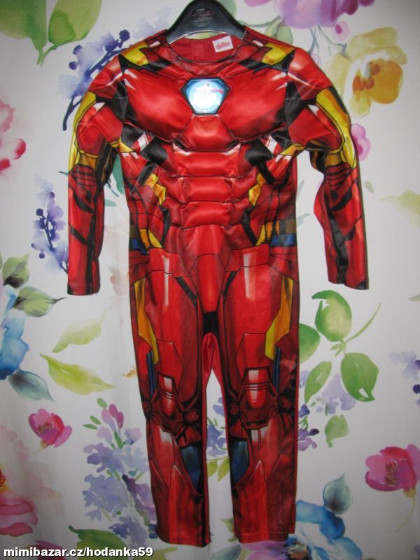 Karnevalový kostým, overal IRON MAN