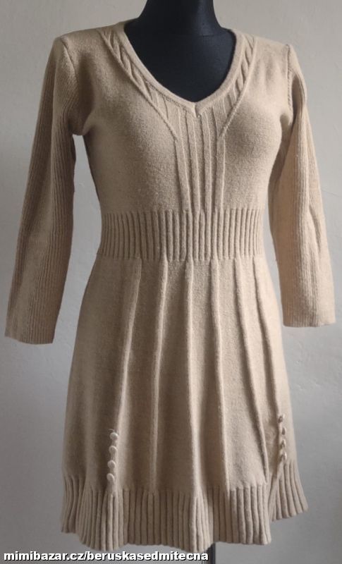 Š19 Zimní, teplé šaty vel.S/M