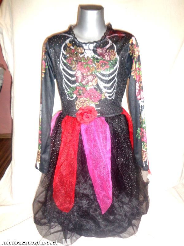 Karneval - královna halloween - 8-10 let