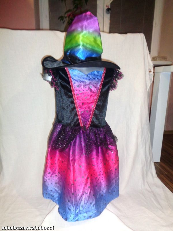 Karneval - kouzelnice - 7 - 8 let