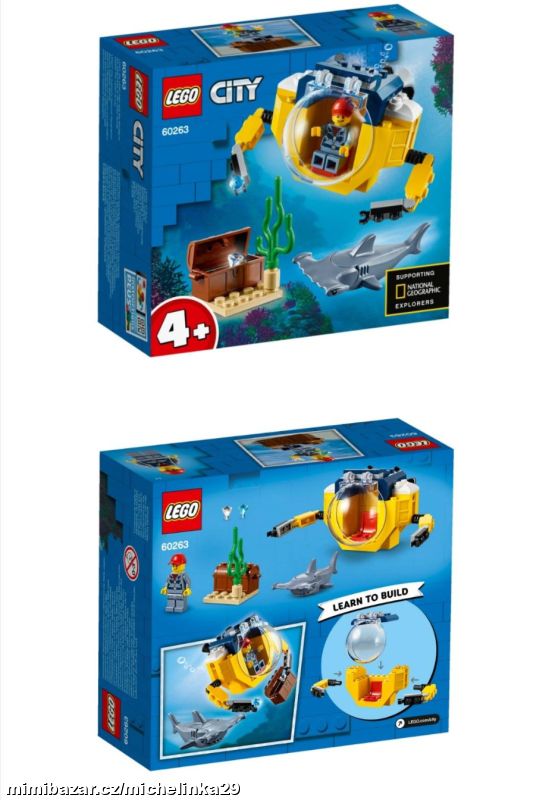 Oceánská mini ponorka Lego 60263