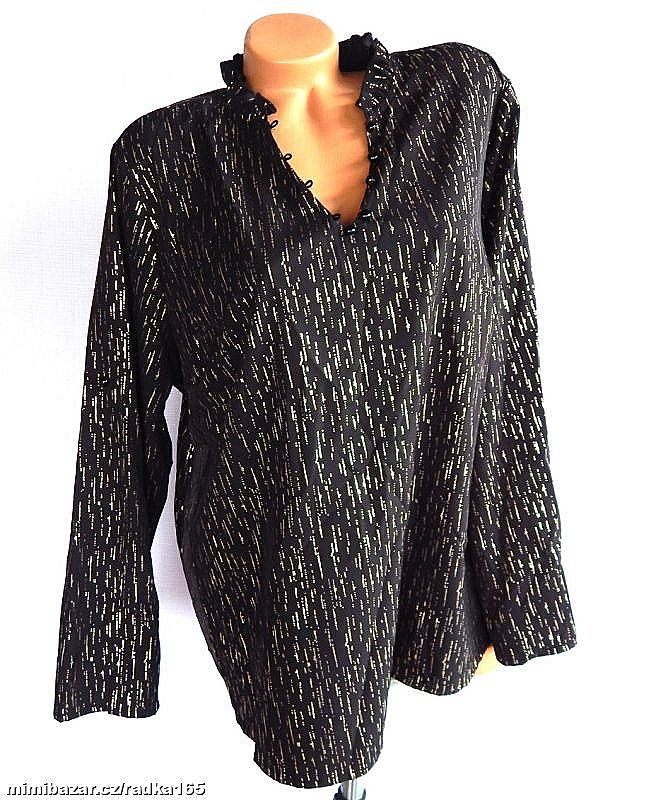 Modní nejen společenská halenka vel.48/50