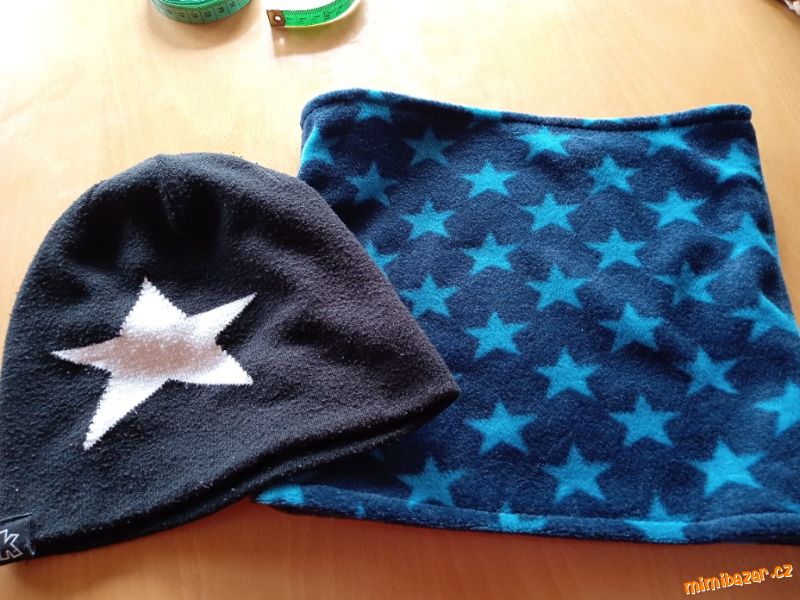 Čepice a nákrčník