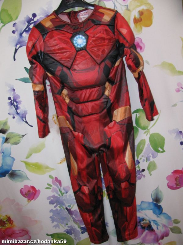 Karneval-kostým overal IRON MAN