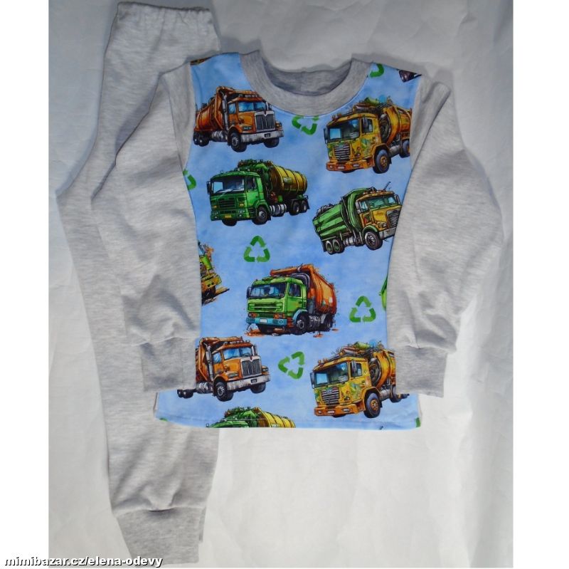 Dívčí úpletové pyžamko Popeláři