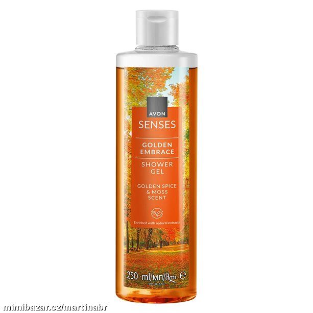 Sprchový gel s vůní zlatého koření a mechu