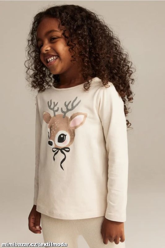Vánoční tričko koloušek triko zn. H&M Skladem