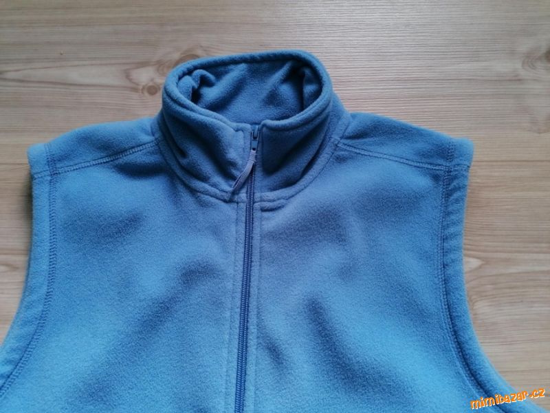 Modrá fleecová vestička - Vel. M
