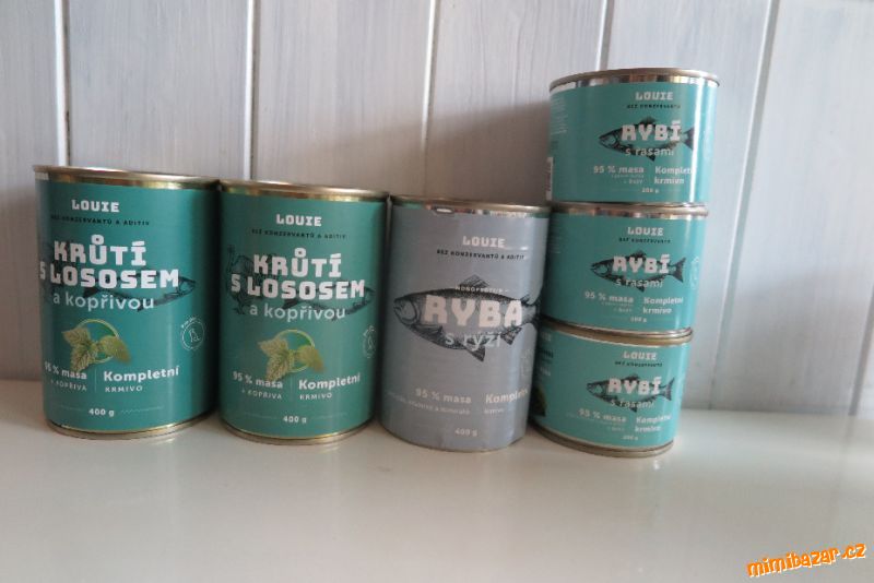 LOUIE kompletní krmivo pro psy - rybí