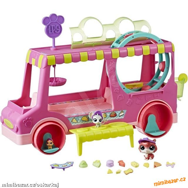 Cukrářský vůz s 3 zvířátky