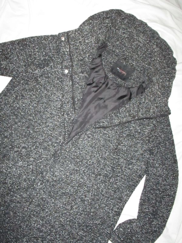 Dámský zimní flaušový kabát vel 50/XXL