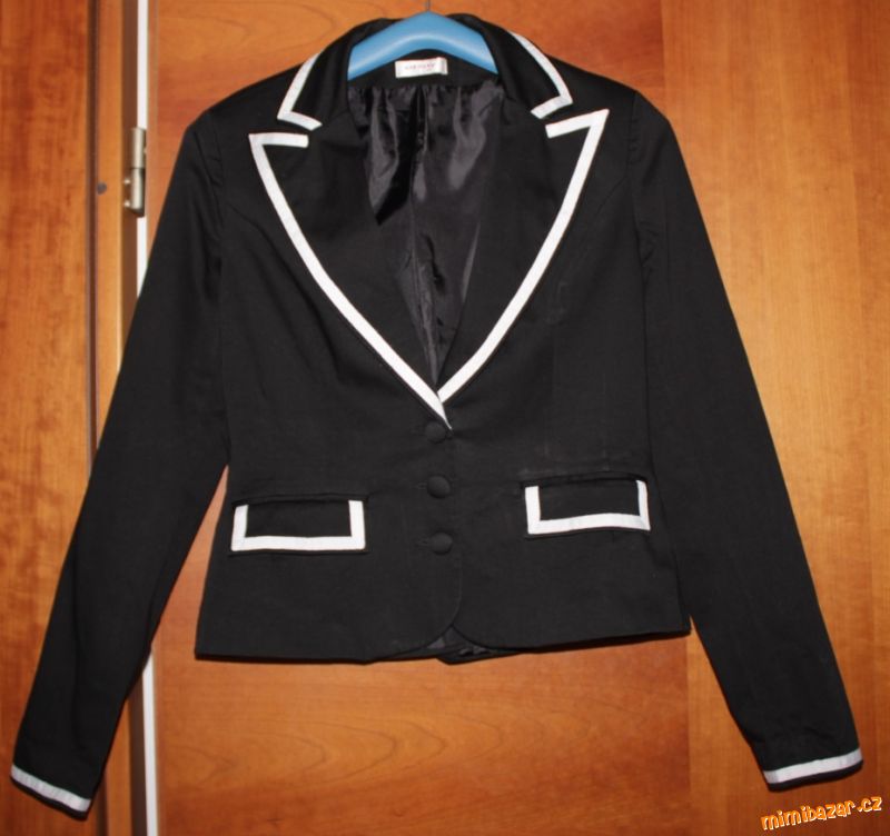 Dámské černo-bílé sako Orsay vel. 36