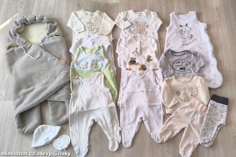 Neutrální výbavička pro nenáročnou mamku