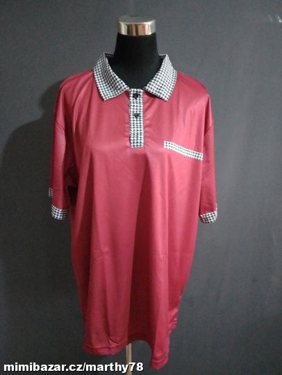 *** KRÁSNÉ TRIKO S LÍMEČKEM, VEL.XXL ***