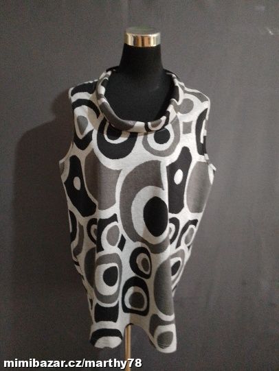 *** KRÁSNÝ DÁMSKÝ TOPÍK, VESTIČKA, VEL.XL ***