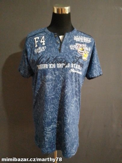 *** SKVĚLÉ PÁNSKÉ TRIKO S POTISKEM, VEL.L ***