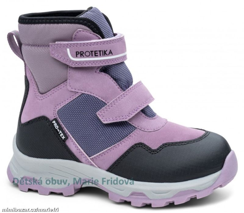 Zimní obuv Protetika s membránou KALA lila