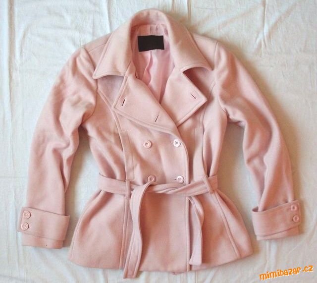 Růžový podzimní kabátek Street One (vel. L)