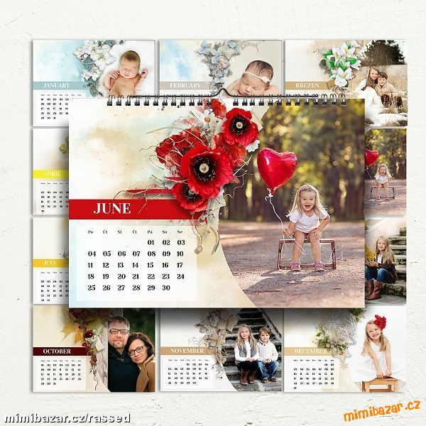 Kalendář zdobený 18