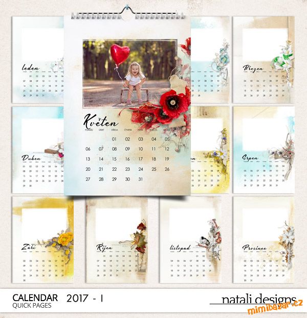 Kalendář nástěnný 17