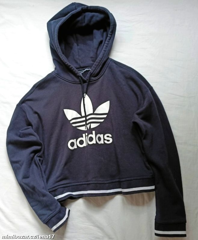 DÁMSKÁ KRÁTKÁ MIKINA-ADIDAS-XL/42