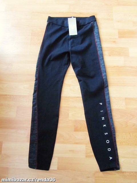 Legíny Pink Soda vel. S - nové