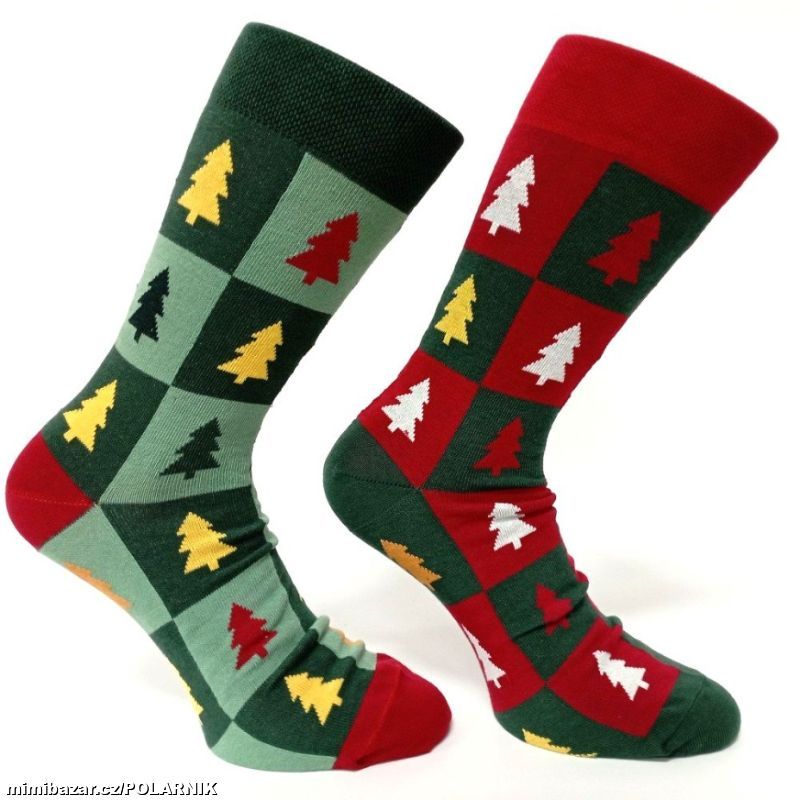Veselé vánoční ponožky dámské i pánské