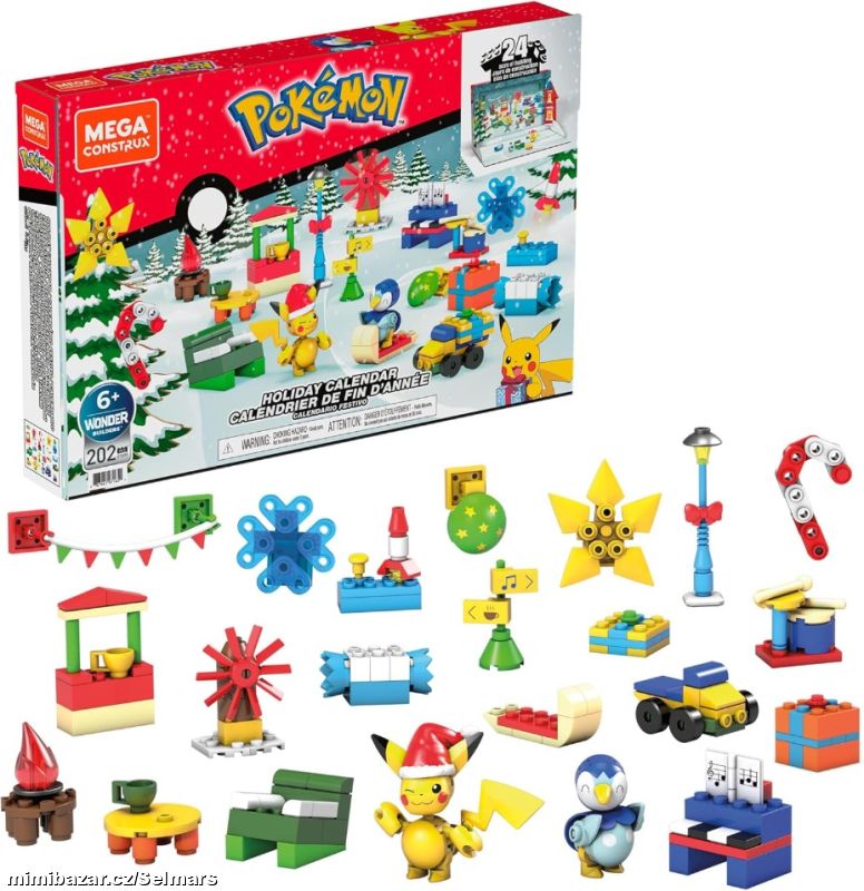 Mattel Mega Pokemon - Adventní Kalendář GYG99