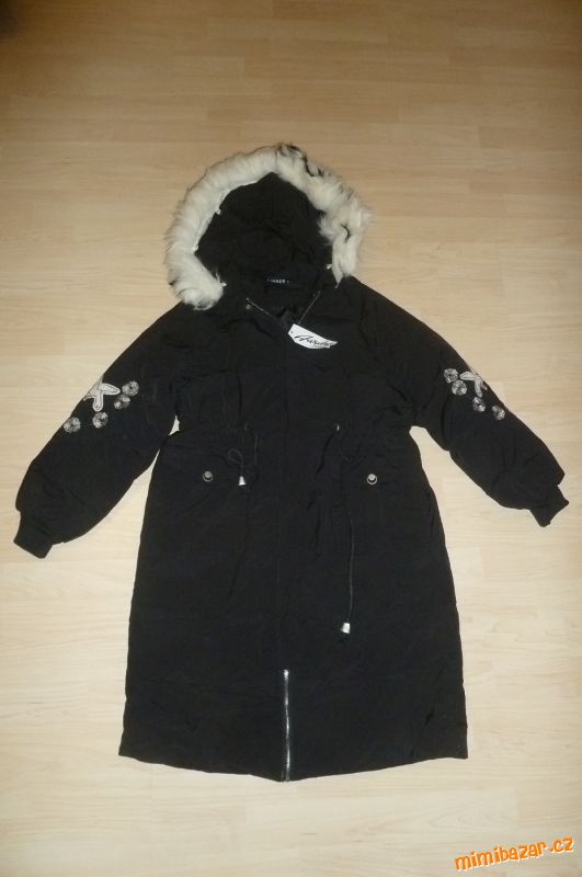 N.ový dívčí kabát parka Corner two vel. cca 170